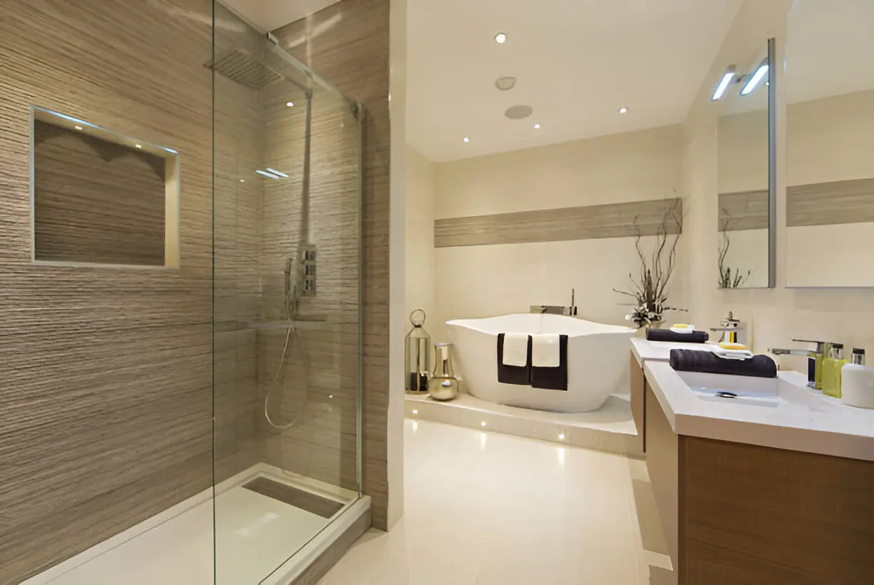 Luxury bathroom remodel by ATX Kitchen and Bathroom Austin, professional General Contractor in Dripping Springs, tailored for Dripping Springs homeowners.