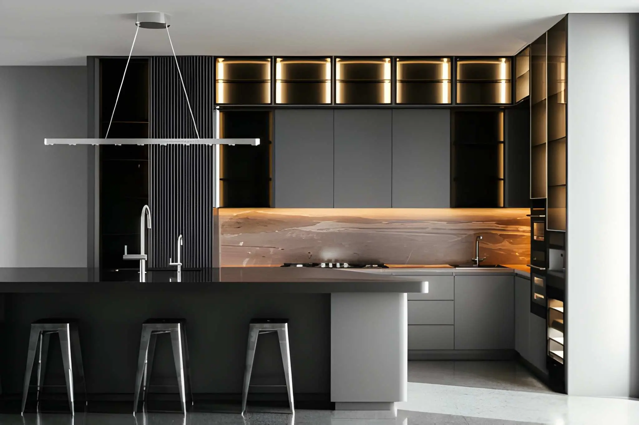 Expert General Contractor in Round Rock delivering modern kitchen remodeling with custom cabinetry and upgraded finishes